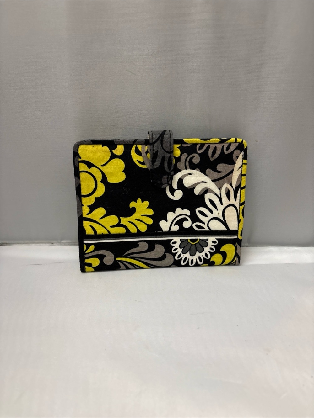 Vera Bradley Black, Yellow & White Floral Wallet